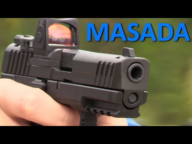 iwi masada optics ready modular pistol: the israeli glock